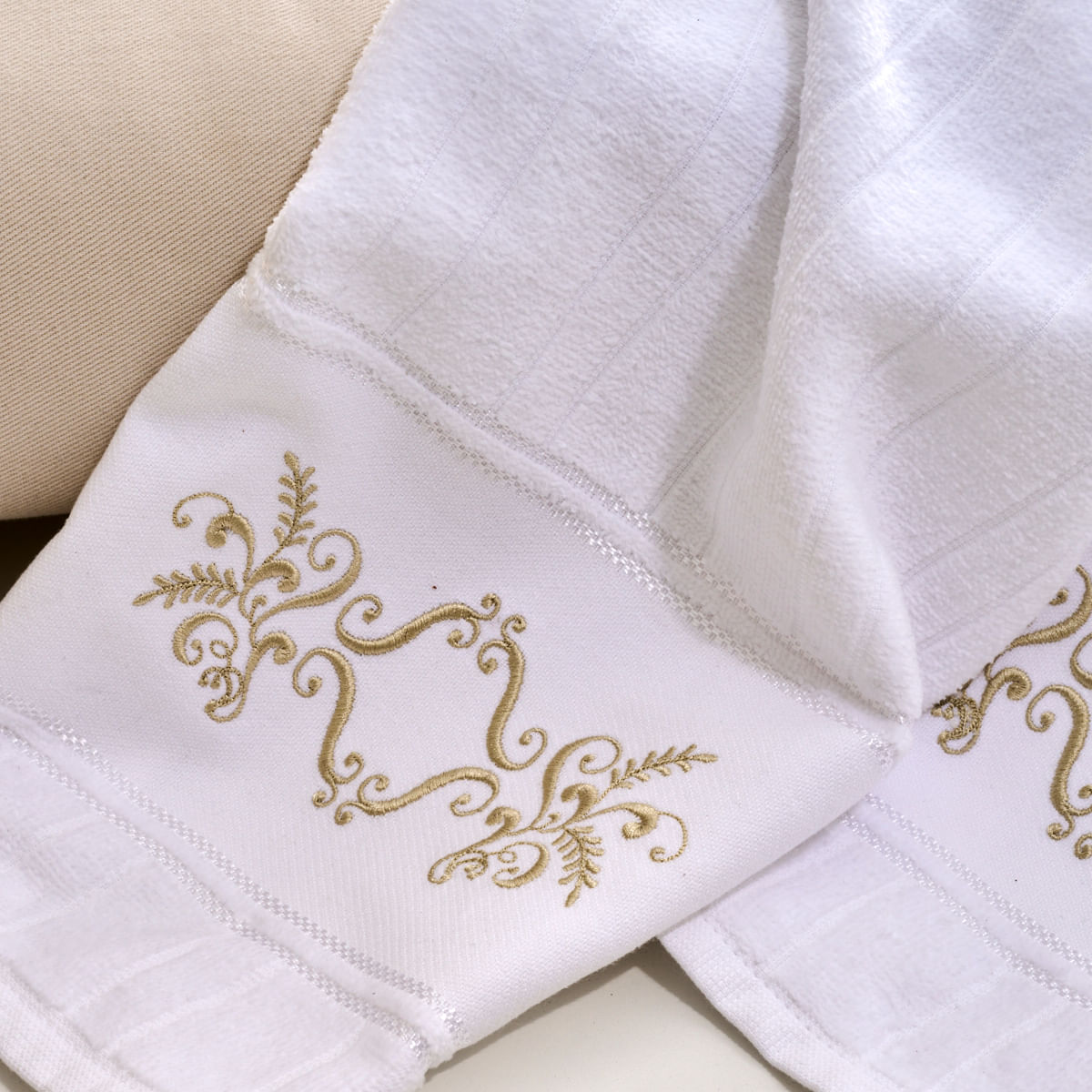 10 02 0073 Kit Lavabo Gioia Branco Bege 003